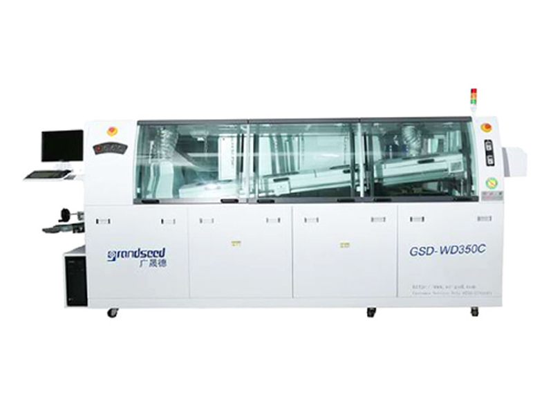 Large lead-free automatic double wave soldering machine GSD-WD350C