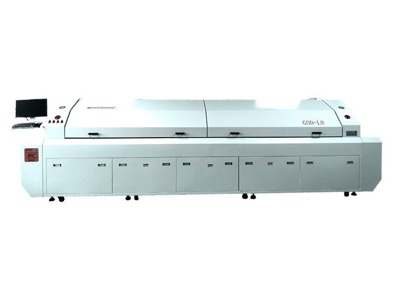 Large-scale dual-track reflow soldering equipment GSD-L8H
